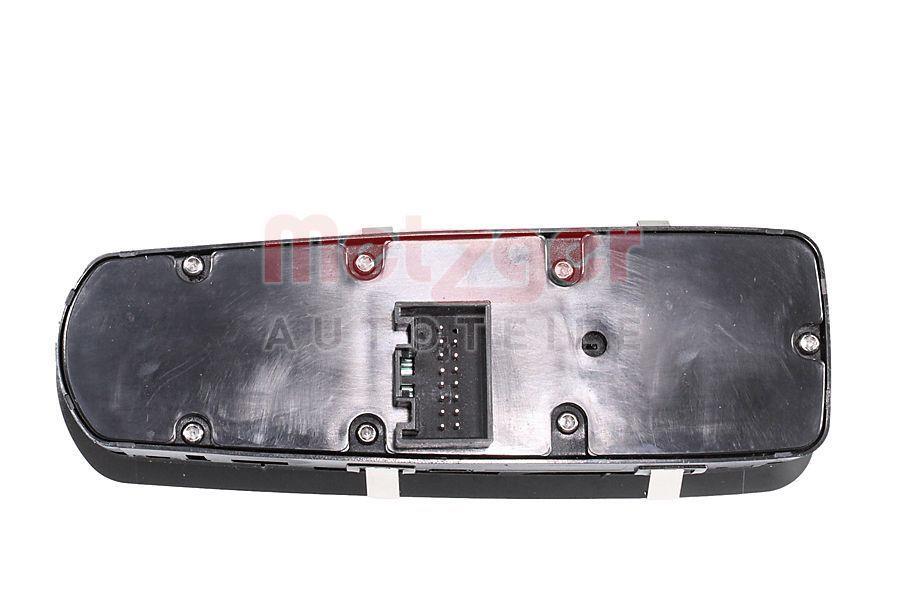 Interruptor, elevalunas METZGER 09161008
